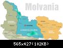 Cartina della Molvania