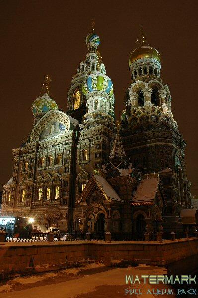 Chiesa del Salvatore sul sangue versato, S. Pietroburgo - gennaio 2005